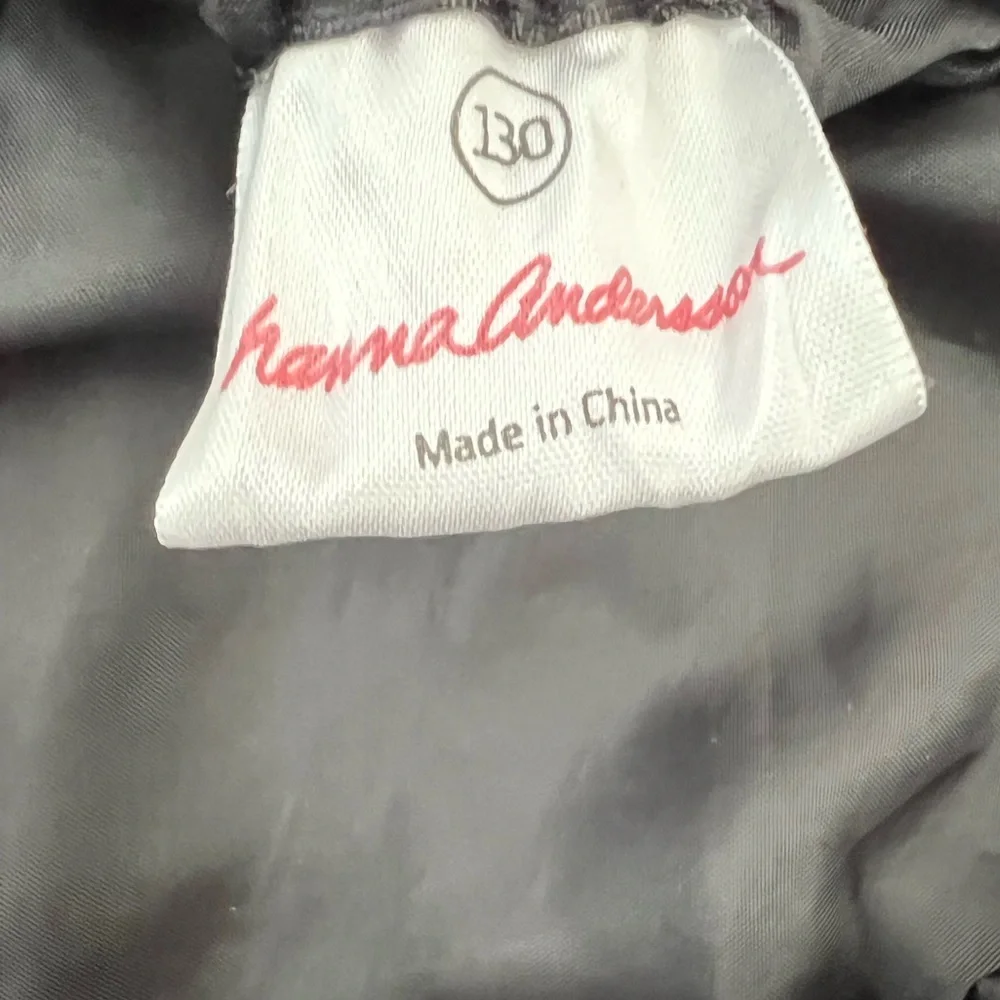 Hanna Andersson red and white striped shirt and black tulle skirt Size 8 - Picture 13 of 13